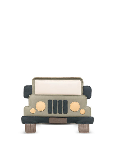  Donsje Car Appliqué Backpack - Green 