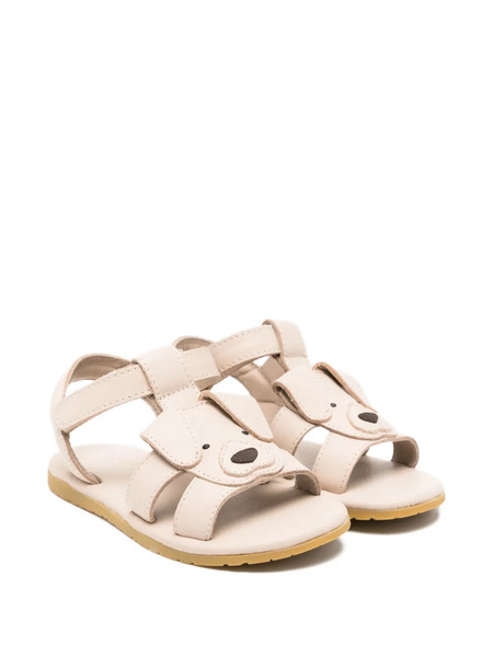  Donsje Dog Appliqué Sandals - Neutrals 