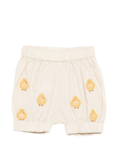  Donsje Embroidery Shorts - Neutrals 