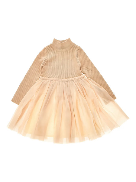  Donsje Lotus Tulle Dress - Neutrals 