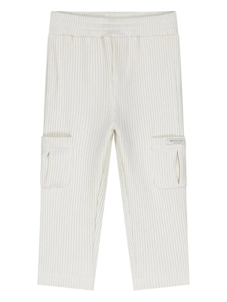  Donsje Ribbed Cargo Trousers - Grey 