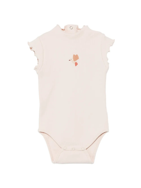  Donsje Ruffled Bodysuit - Neutrals 