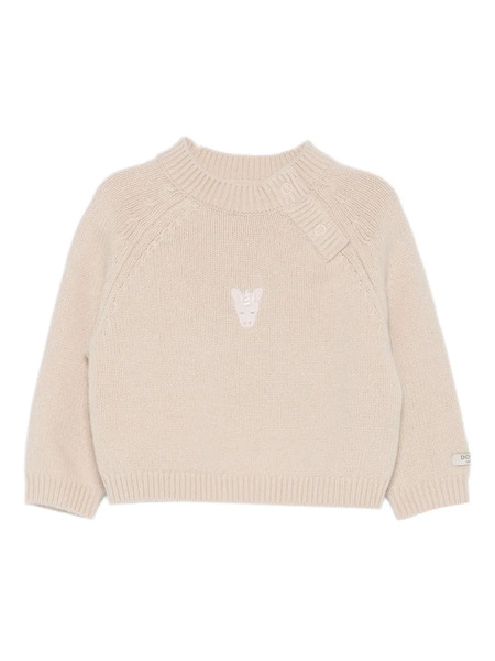  Donsje Wool Raglan Sweater - Neutrals 