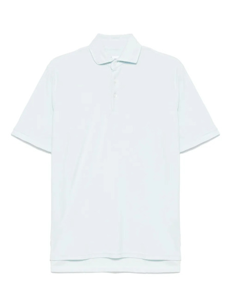  Doppiaa Terry-cloth Polo Shirt - Blue 