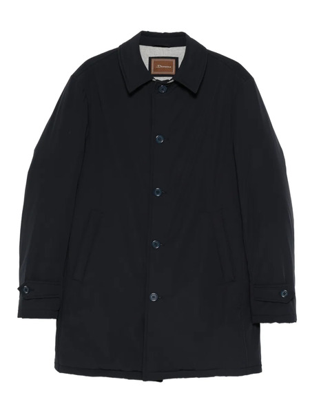  Doriani Cashmere Buttoned Coat - Blue 