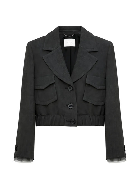  Dorothee Schumacher Cropped Jacket - Grey 