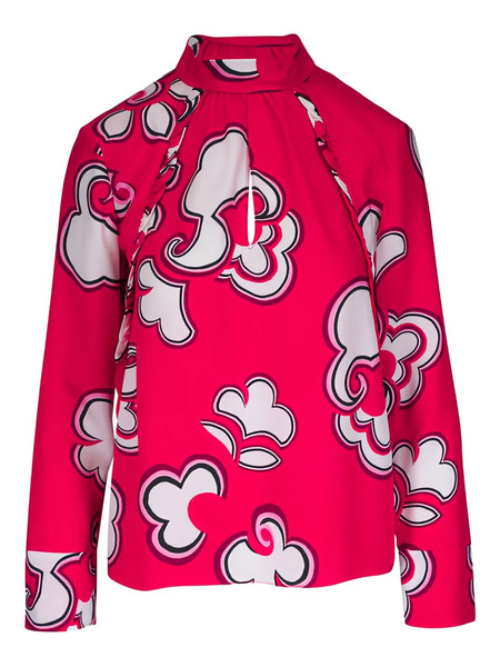  Dorothee Schumacher Floral Blouse - Red 