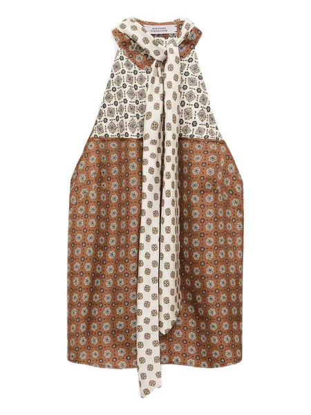  Dorothee Schumacher Geometric-pattern Halterneck - Brown 