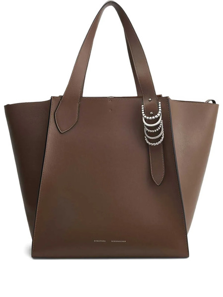  Dorothee Schumacher Leather Tote Bag - Brown 