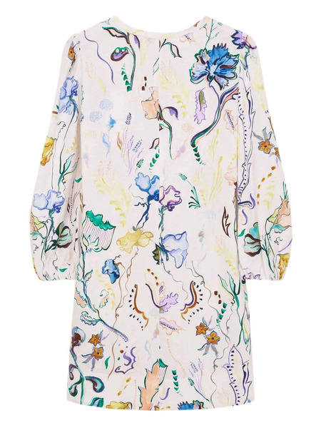  Dorothee Schumacher Linen Mini Dress - White 