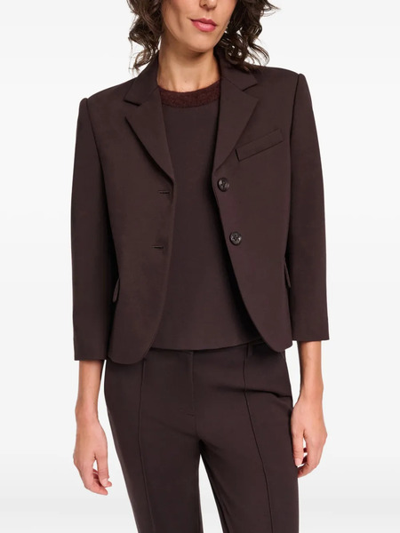  Dorothee Schumacher Notched-lapel Blazer - Brown 