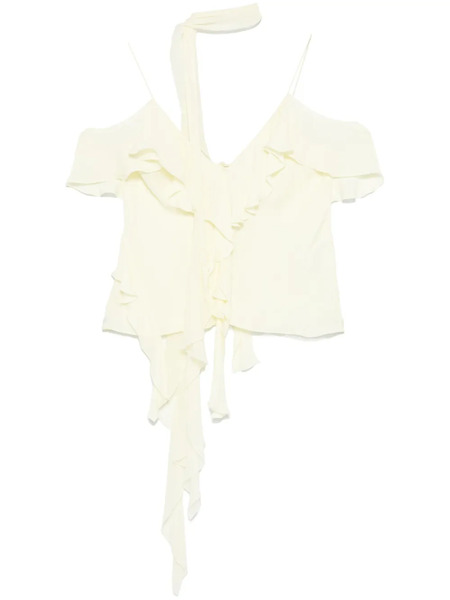  Dorothee Schumacher Ruffled Top - Yellow 