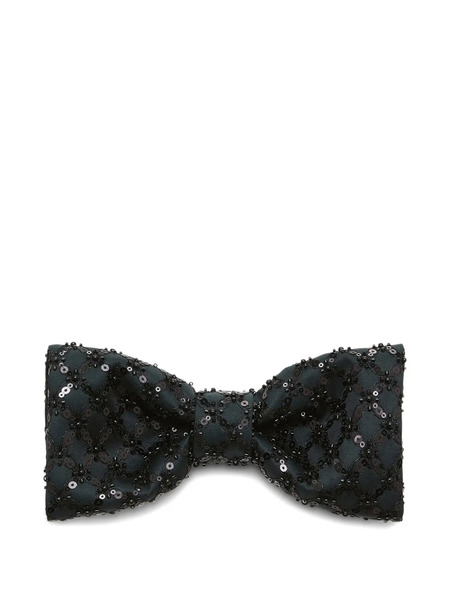  Dorothee Schumacher Sequin Bow Tie - Black 