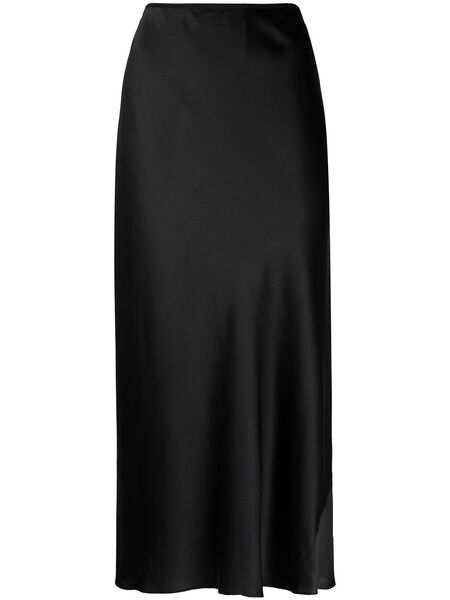  Dorothee Schumacher Silk Midi Skirt - Black 