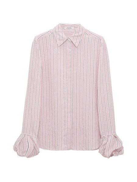 Dorothee Schumacher Striped Ease Blouse - Pink 
