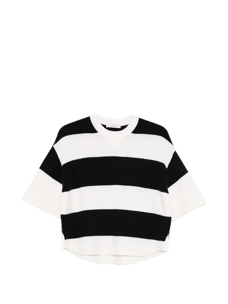  Dorothee Schumacher Striped Sweater - White 