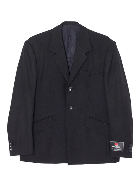  Doublet Buttoned Tailored Jacket - Black 