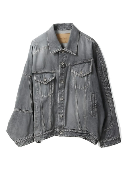  Doublet Denim Jacket - Grey 