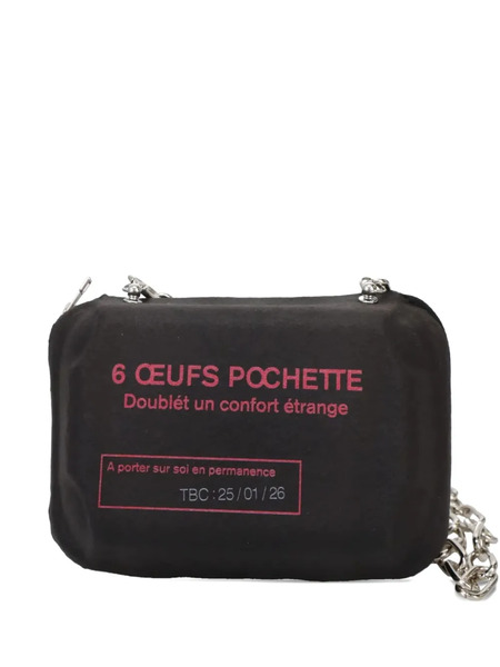  Doublet Egg Pack Messenger Bag - Black 