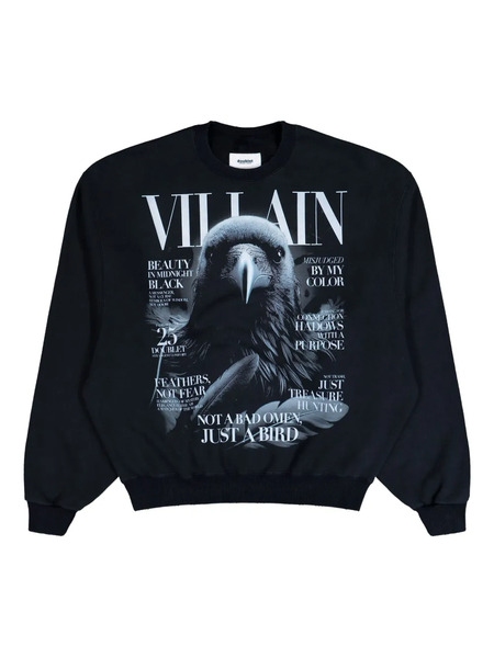  Doublet Print-detail Sweatshirt - Black 