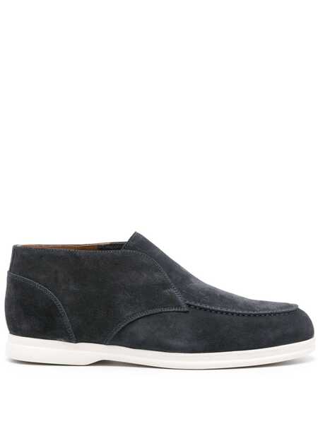  Doucal's Chukka Suede Loafers - Blue 