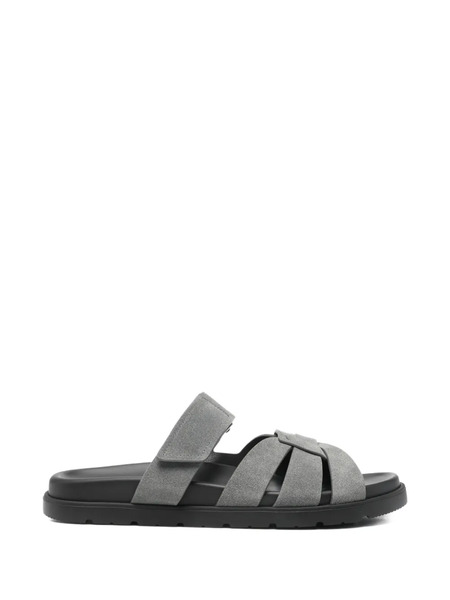  Doucal's Coco Caged-design Sandals - Grey 