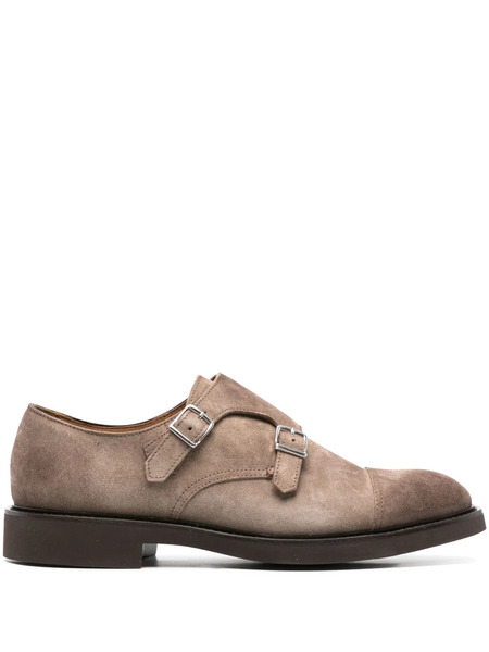  Doucal's Double Monk Strap Shoes - Brown 