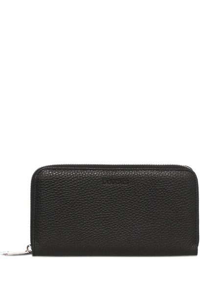  Doucal's Leather Continental Wallet - Black 
