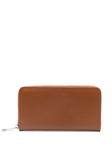  Doucal's Leather Continental Wallet - Brown 
