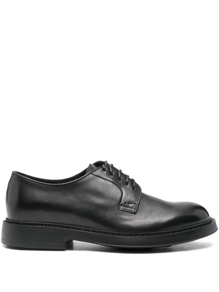  Doucal's Leather Derby Shoes - Black 