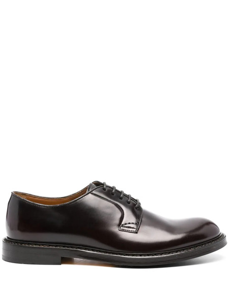  Doucal's Leather Derby Shoes - Brown 