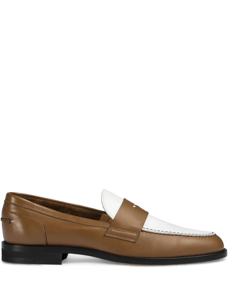  Doucal's Leather Loafers - Brown 