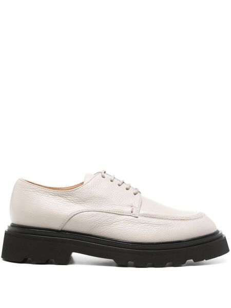  Doucal's Leather Oxford Shoes - Neutrals 