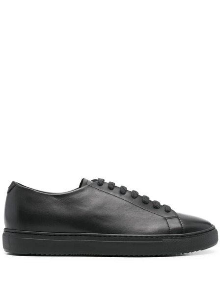  Doucal's Leather Sneakers - Black 