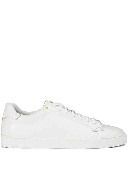  Doucal's Leather Sneakers - White 