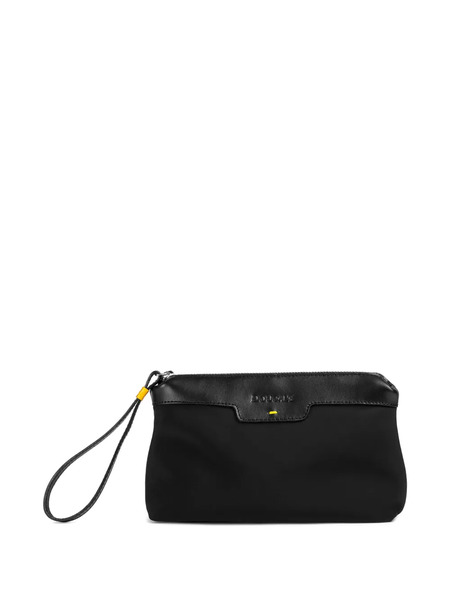  Doucal's Logo Clutch Bag - Black 