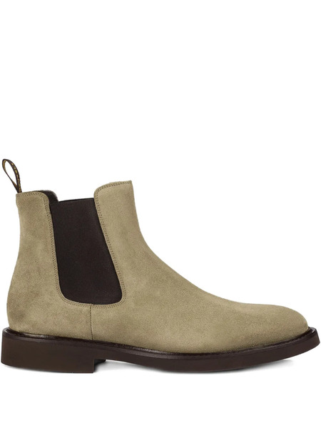  Doucal's Suede Chelsea Boots - Neutrals 