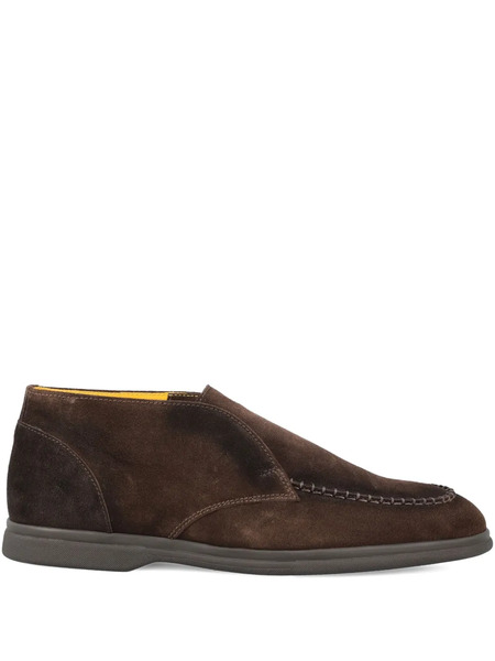  Doucal's Suede Leather Loafers - Brown 