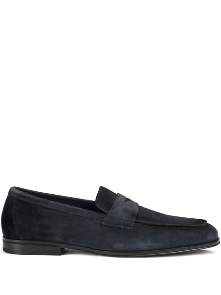  Doucal's Suede Loafers - Blue 
