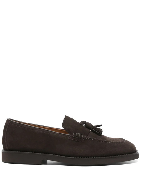  Doucal's Suede Loafers - Brown 