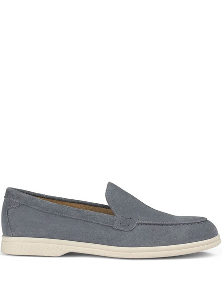  Doucal's Suede Loafers - Grey 