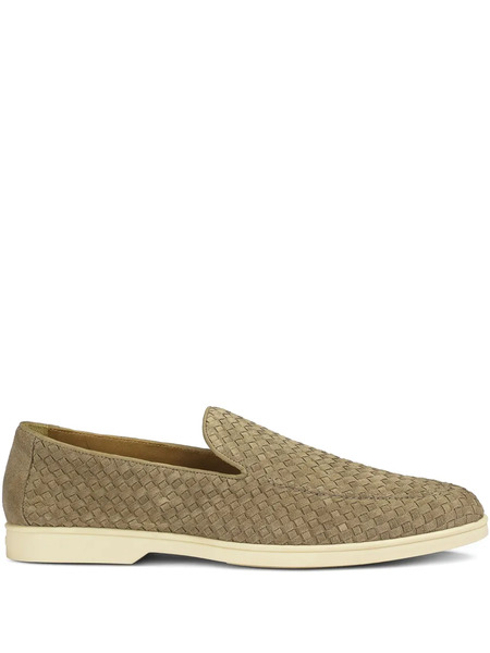  Doucal's Suede Loafers - Neutrals 