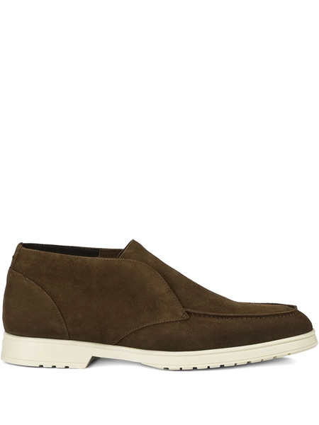  Doucal's Suede Slip-on Boots - Brown 