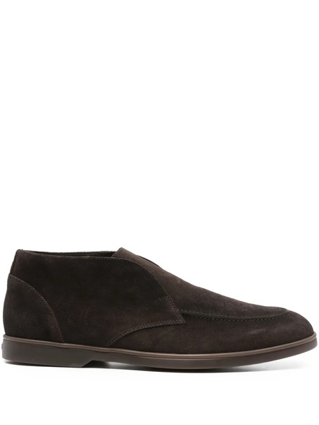  Doucal's Suede Slip-on Desert Boots - Brown 
