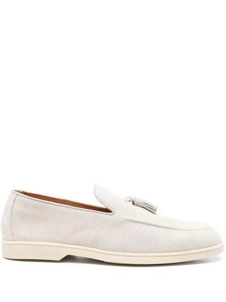  Doucal's Tassel-detail Loafers - Grey 