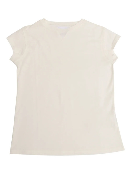  Douuod Kids Crew-neck Top - White 