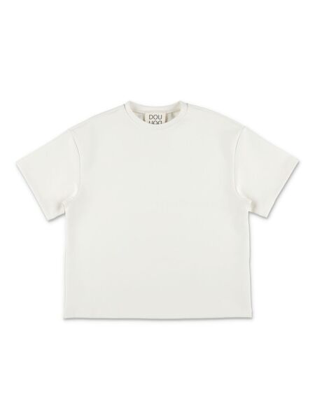  Douuod Kids Logo-patch T-shirt - White 