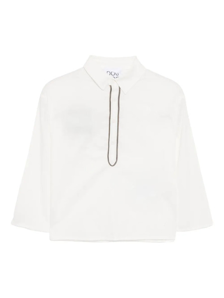  Douuod Kids Logo-print Polo Shirt - White 