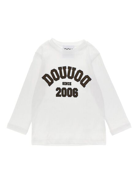  Douuod Kids Logo-print T-shirt - White 