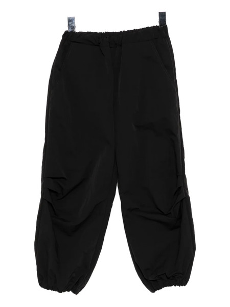  Douuod Kids Logo-print Trousers - Black 
